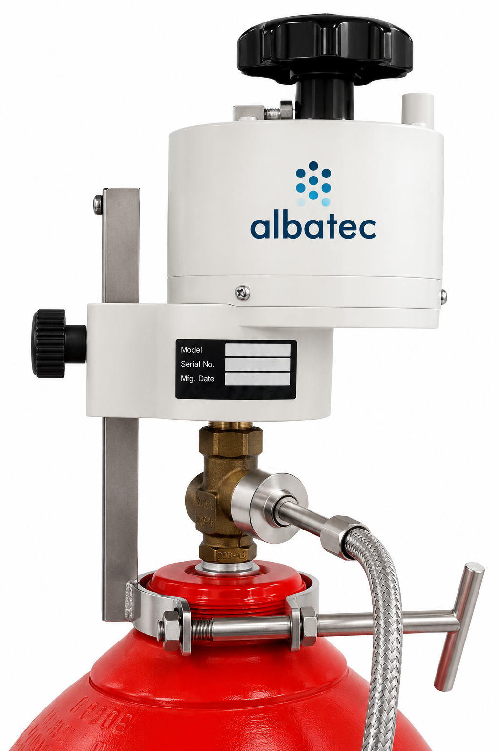 Emergency Gas Cylinder Valve Shut-Off Device (Valve Shutter) for Hydrogen & Specialty Gases